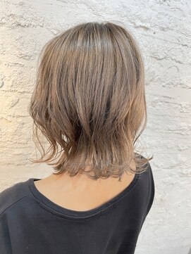 ラム(L'am) ミルクティーベージュ ボブ