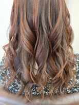 ヘアサロンアンドヘアメイクディー(hair salon hair make D)&nbsp;仙台D　ロングヘアロングレイヤーパープルカラーリングstyle