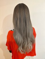 ツムグ 代官山店(TUMUGU) 大人かわいいヘア美髪のススメカーキベージュ白髪ぼかし