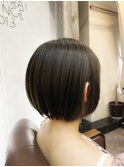 大人可愛いナチュラルカラー/うるツヤ美髪ショート