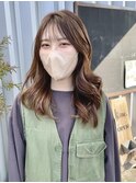韓国風ロングヘア