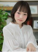 ■ぱっつん前髪くせ毛風外ハネボブルフ17★戸頭30代40代50代