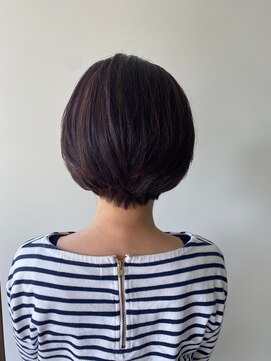 サラジュ 西宮北口店(SARAJU) 【SARAJU 西宮北口店】癖をいかした丸みショート！