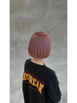 ノル(NoLL) ＊ピンク＊ミニボブ＊