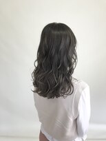 ヘアーサロン リベット(hair salon Libett)&nbsp;ダークアッシュ暗めカラー[加古川/加古川駅] フェミニンロング
