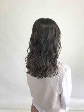 ヘアーサロン リベット(hair salon Libett) ダークアッシュ暗めカラー[加古川/加古川駅] フェミニンロング
