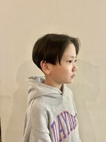 美容室 はなこ 【新潟/メンズ/キッズカット】センター分けショート
