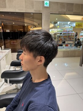 アヴァンスクロス あべのルシアス店(AVANCE. CROSS) ナチュラル×ツーブロックショート