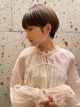 トップヘアスパアンドリゾート 鳴海(TOP HAIR spa&resort) 襟足スッキリ！美フォルムショート/カーキベージュ/20代30代40代