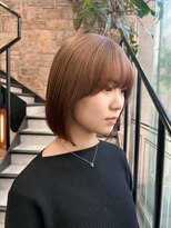 ゼスト 吉祥寺店(ZEST)&nbsp;吉祥寺/石橋/暗染め履歴からミルクティーブラウンに！