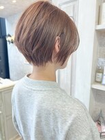 キャアリー(Caary)&nbsp;福山市美容室Caary似合わせショートヘア夏ヘアひし形ショート