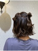 ハーフツインお団子