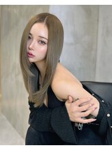 ザシェノンアオヤマ(THE CHAINON AOYAMA) 透明感抜群ダブルケアカラー＋ケラチントリートメント