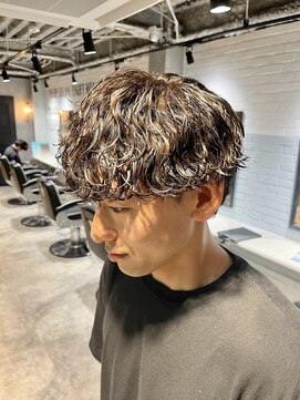 エイトメン 吉祥寺店(EIGHT MEN) 波巻きスパイラルパーマ刈り上げマッシュ 無造作パーマ