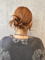 アース 三軒茶屋店(HAIR&MAKE EARTH)&nbsp;三軒茶屋_ヘアアレンジ_ヘアセット_ねじねじ_カチモリ_お団子