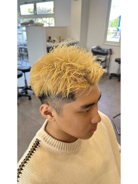 ブランチオム 大分大在店(branch homme) ハイトーンスパイキー