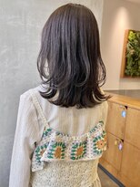 オリガミ トイロ(ORIGAMI TOIRO)&nbsp;ふわふわレイヤーミディー×グレージュ