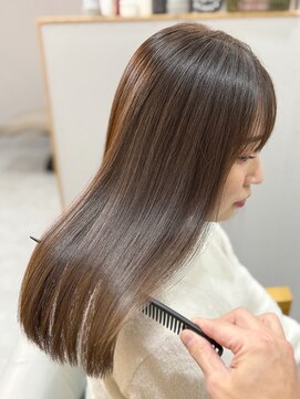 シュアショット(SURE SHOT) 透明感溢れるブルー系カラー髪質改善/ケアカラー/トリートメント