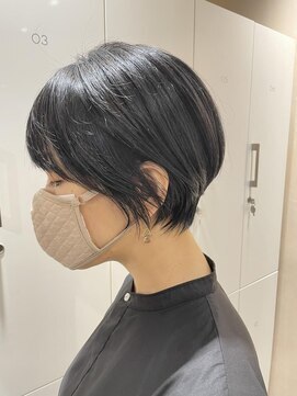 インク バイ アルテフィーチェ 甲子園口(ink by artefice) ショートボブ/絶壁解消#刈り上げボブ#刈り上げショート