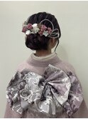 成人式ヘアセット