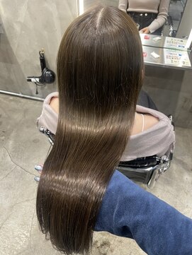 グリーン 表参道(green) 【MADOKA】オリーブブラウンカラー