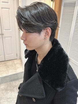 ルチア ヘアクリア 新大阪店(Lucia hair clear) メンズ/新大阪/メンズパーマ/センターパート/フェードカット