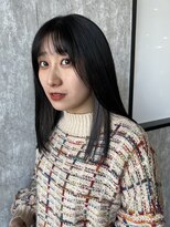 タイドヘアー 高槻店(TIDE HAIR)&nbsp;イヤリングカラー×シルバーカラー