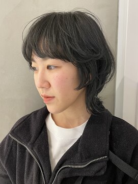 ピークアブー 銀座並木通り(PEEK-A-BOO) マッシュウルフ/マットグレージュ/ウルフ/マッシュ/ブリーチなし