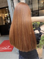 シアン 八王子店(SHIAN)&nbsp;【SHIANおに】ブリーチなしのダブルカラーオレンジ