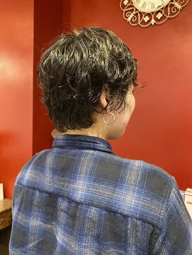 オアズヘアービィグラッド(ORe'S HAIR BE GLaD) ショートパーマ