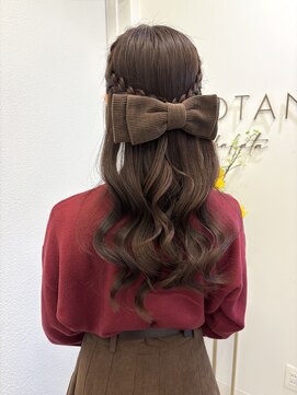 ボタン ハカタ(VOTAN hakata) 【votan sanae】ハーフアップ/ヘアアレンジ/liveヘアメ