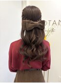 【votan sanae】ハーフアップ/ヘアアレンジ/liveヘアメ
