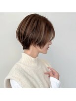 ロンド 銀座(Lond) ●杉浦くびれヘア/アプリコットオレンジ/ショート/韓国13