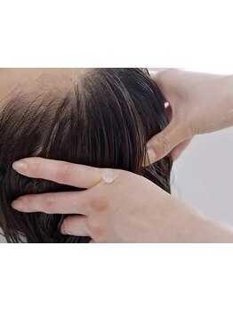 頭皮を健康に。頭皮をしっかりもみほぐしてくれるから日々の疲れも癒される。リラックス効果抜群です◎