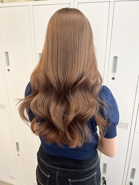 アリュウル 表参道(ALLURE) ケアブリーチあり〇柔らかベージュ＊透明感カラー