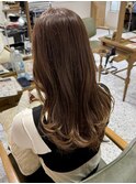 ☆秋カラー☆シナモンブラウン【千葉優希】