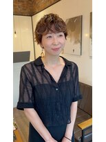 ホヌン 茅ヶ崎(Honnun)&nbsp;品よく決まるナチュラルショートパーマ/茅ヶ崎