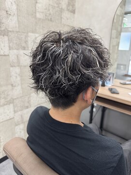 テーラヘアー 四街道店(TELA HAIR) メンズホワイトメッシュ