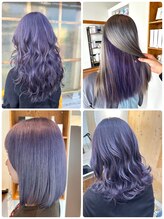 ラベンダー［富山/ブリーチ/ダブルカラー/ブリーチなしカラー/アンブレラカラー/インナーカラー/レイヤー］