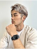 men's/メンズ/フェザーパーマ/サーフカール/フェード/ブリーチ