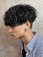 men's salon L-MARK 樟葉 メンズパーマ 【メンズサロンエルマーク クズハ】 前下がりメンズマッシュ&大人韓国風メンズパーマ(大阪/ウルフ)