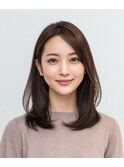 似合わせ小顔ミディレイヤー