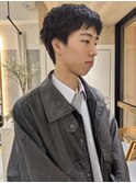 メンズショート 刈り上げない 無造作ショート