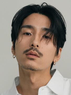 レタッチバイフィフス(RETOUCH by fifth) 原宿センターパートフェザーパーマメンズパーマニュアンスパーマ