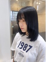 ジーナ 京都河原町(Zina) ボブでもできる顔周りレイヤー