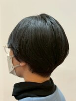 美容室ヒラトヤ 都南店&nbsp;大人可愛い似合わせカット切りっぱなし丸みショート