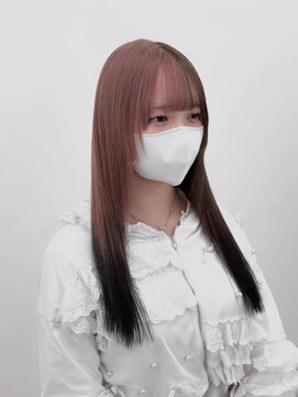 アウラ(AURA) ピンク×ブラウンのツートン