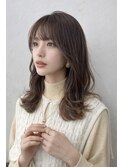 【丸山　翔】透明感シアベージュ×くびれミディ
