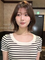 ロンド 銀座(Lond)&nbsp;☆春日☆ニュアンスウルフワンホンレイヤーダークブルーボブ93
