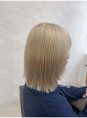 ブリーチ×切りっぱなしミディ